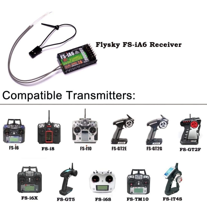 Flysky FS-IA6 Empfänger 6CH Du – Drone Racing Antenna Bewertung und Preis