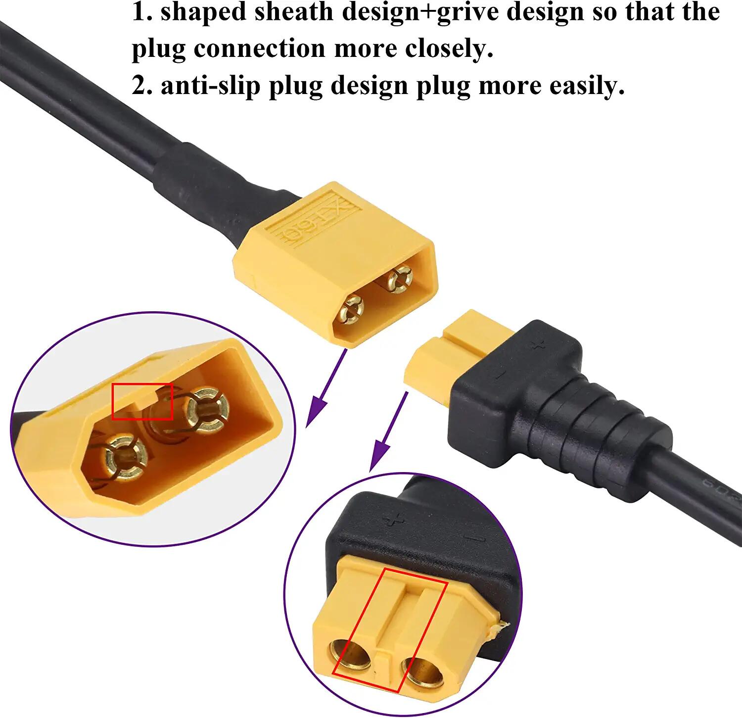 XT60 Adapter Kabel XT60 Stecke – Drone Racing Gate Bewertung und Preis