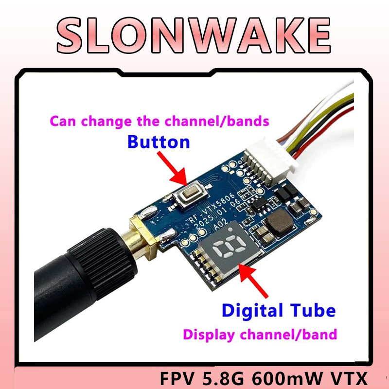 SLONWAKE 5,8G TS5823 PRO Mini  – Drone Racing Transmitter Bewertung und Preis