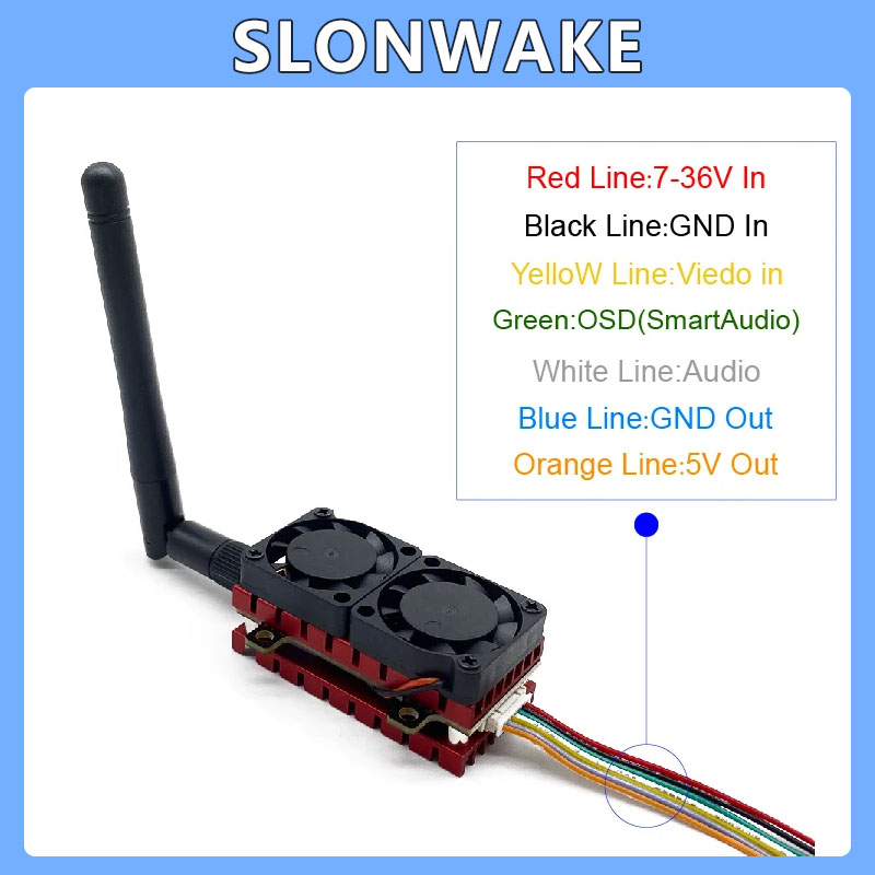 SLONWAKE 5,8G 48CH 4,2 W VTX E – Drone Racing Transmitter Bewertung und Preis